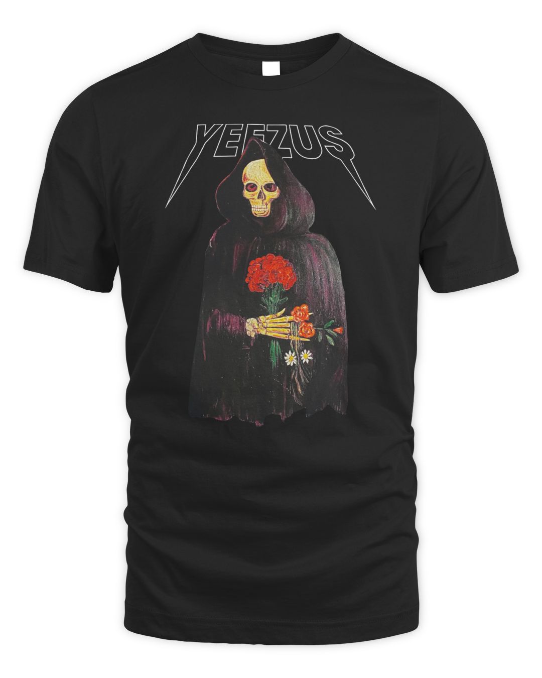 Yeezus Merch Skeleton T-Shirt